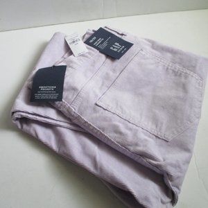 *GAP 1969 Denim Pale Pastel Lavender Purple Corduroy Cigarette Jeans